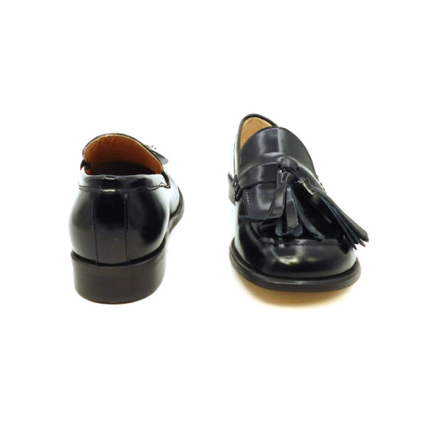 Cuir Noir Donna Mocassino Nero Lorna 01 2