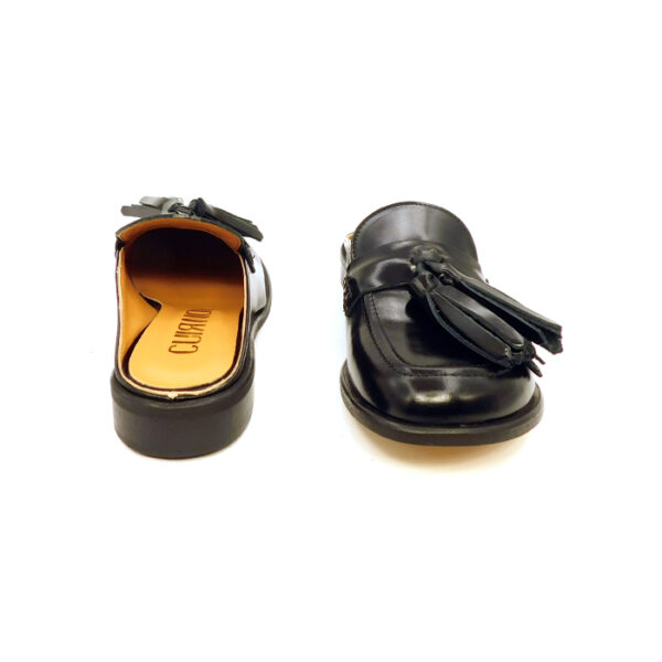 Cuir Noir Donna Mocassino Nero Lorna 02 2