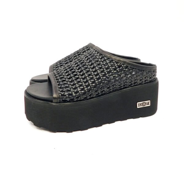 Cult Donna Ciabatta Nero 426500 1