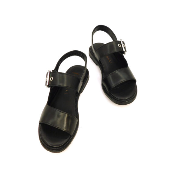 Deicolli Donna Sandalo Nero Gamba 113 3