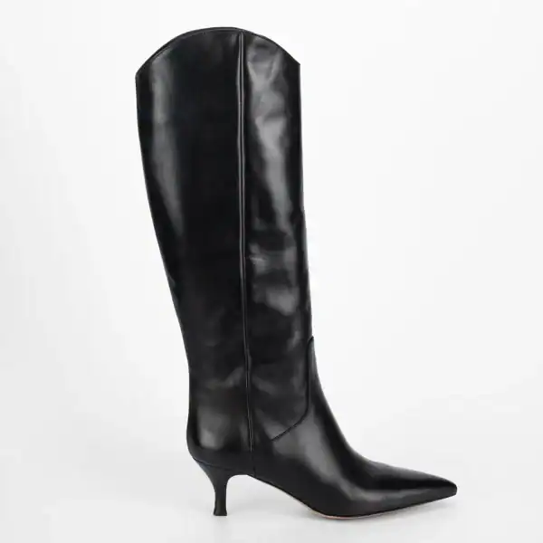 Elisalanci Donna Stivaletubo Nero Lucy 1