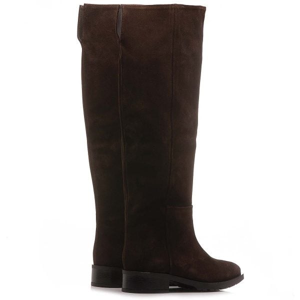 Elisalanci Stivale Camoscio Marrone Matycam 1