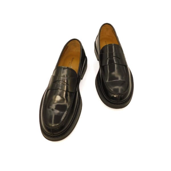 Fedele Uomo Mocassino Nero 6554 3