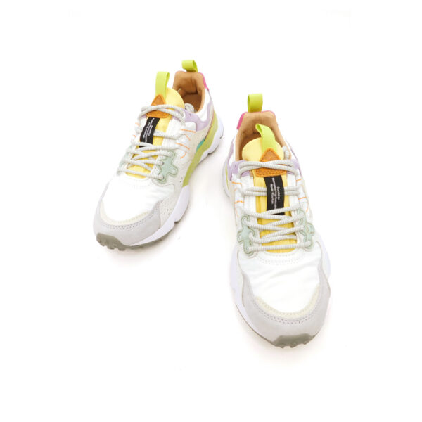 Flower Mountain Donna Sneaker Bianco Lilla 17817 01 3