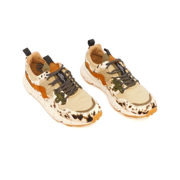 Flower Mountain Donna Sneaker Cav Beige 1e11 3