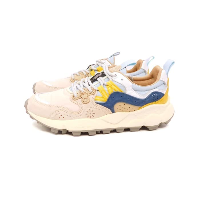 (image for) Flower Mountain sneaker Yamano rosa azzurro