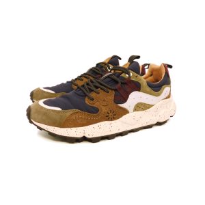 Flowermountain Uomo Sneaker Marroneblu 3d31 1