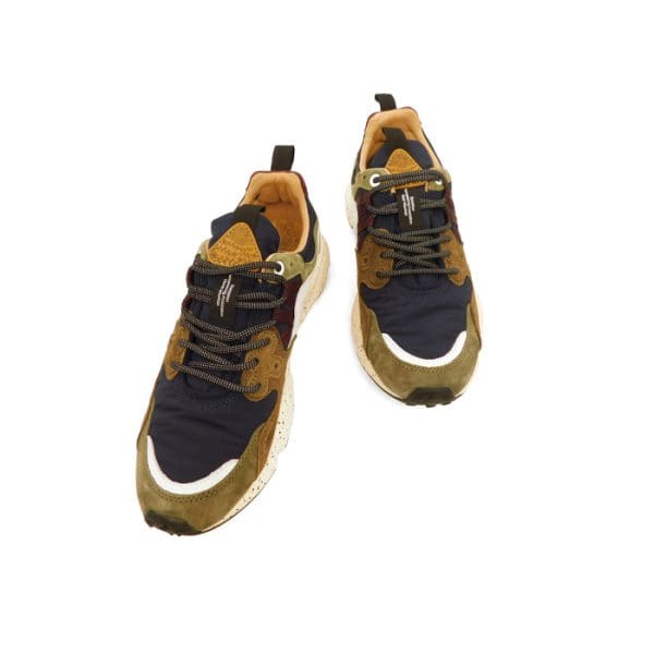 Flowermountain Uomo Sneaker Marroneblu 3d31 3