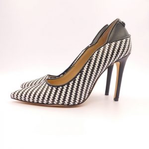 Guess Donna Decollete Bianco Nero Gb2 1