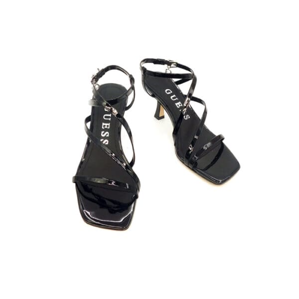Guess Donna Sandalo Nero Rim3