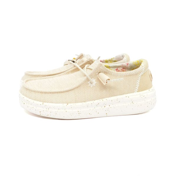 Heydude Donna Sneaker Beige Tortora 40076 1