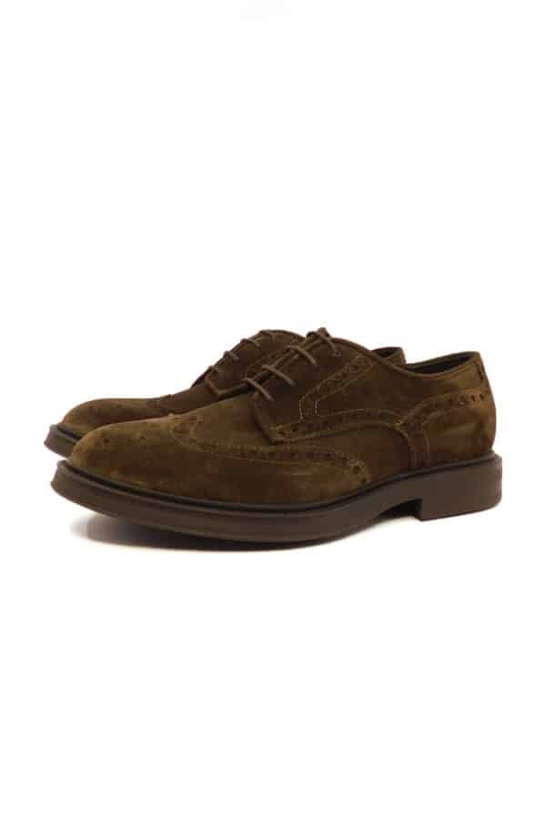 Hundred100 Uomo Scarpa Marrone M766 1