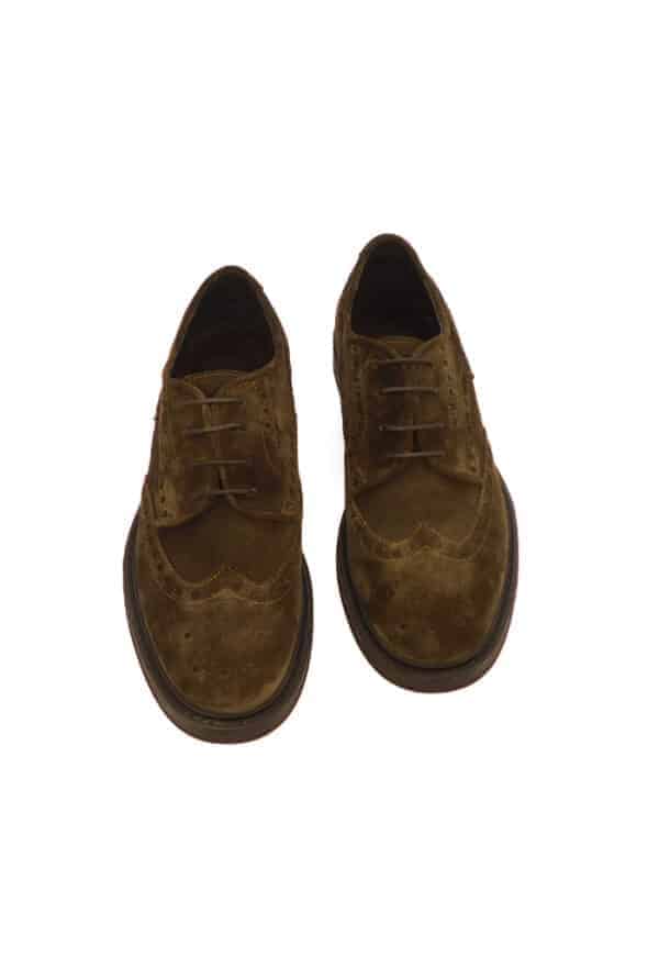 Hundred100 Uomo Scarpa Marrone M766 3