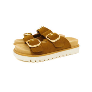 Inuovo Donna Ciabatta Cuoio 53028 1