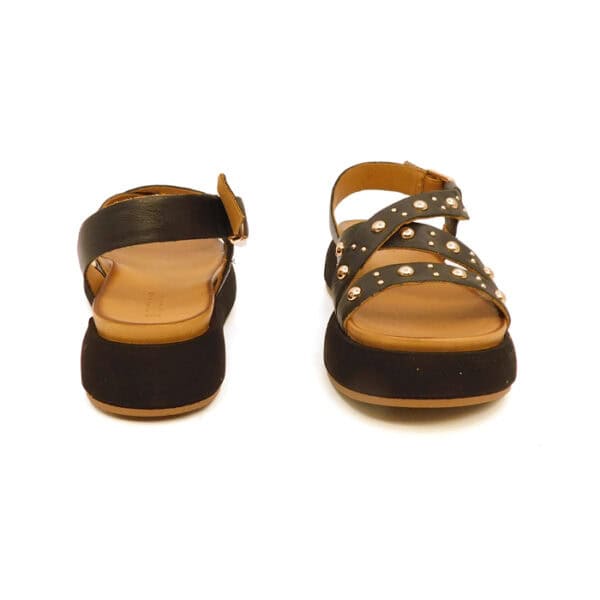 Inuovo Donna Sandalo Nero 96042 2