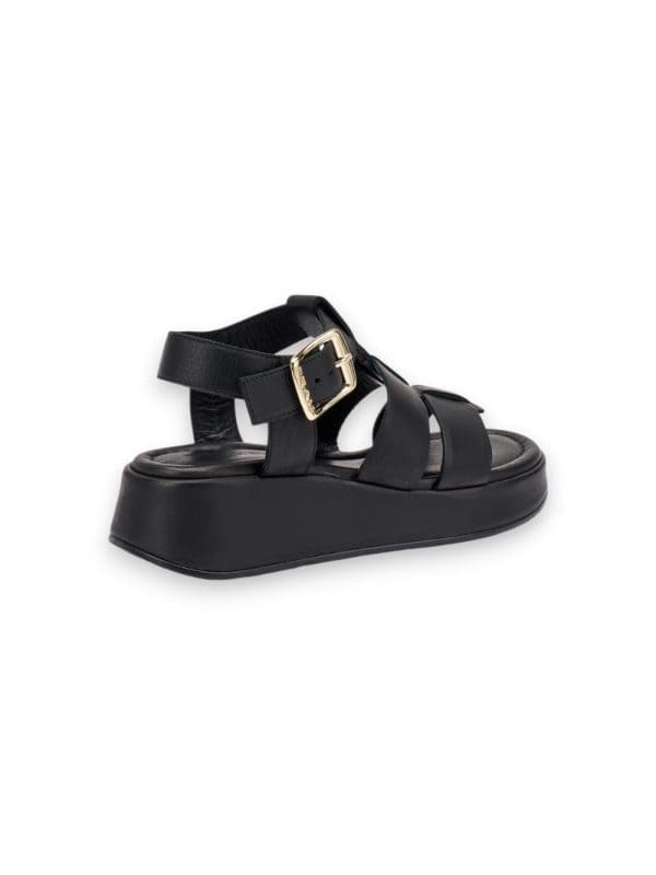 Inuovo Donna Sandaloaccollato Nero 04m5 2