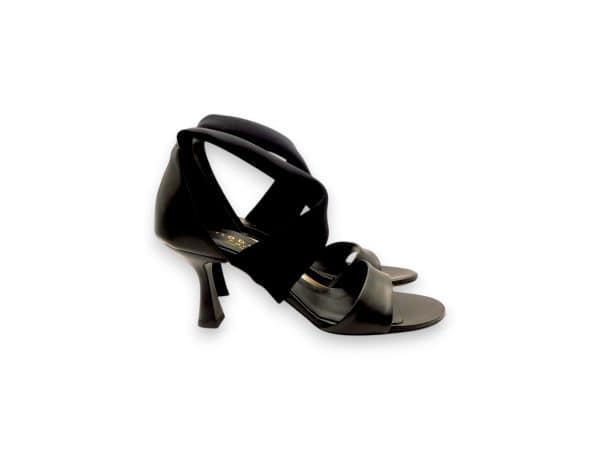 Isabelle Donna Sandalofascia Nero 767 1