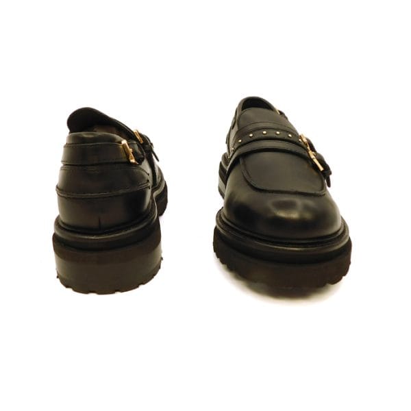 Janet Donna Mocassino Nero 470 2