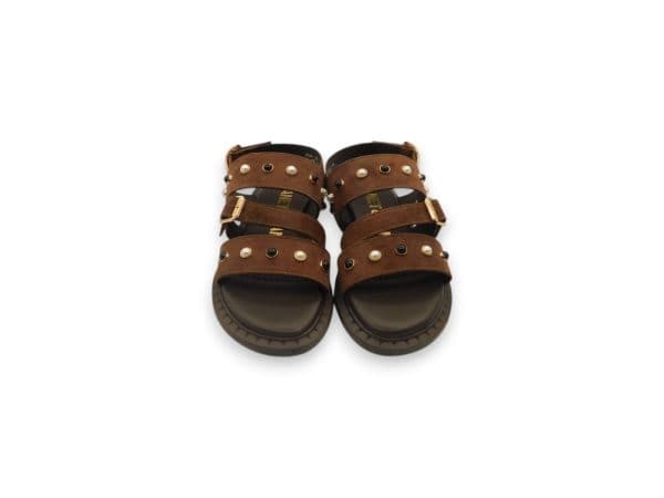 Janet Donna Sandalopietre Marrone 824 2