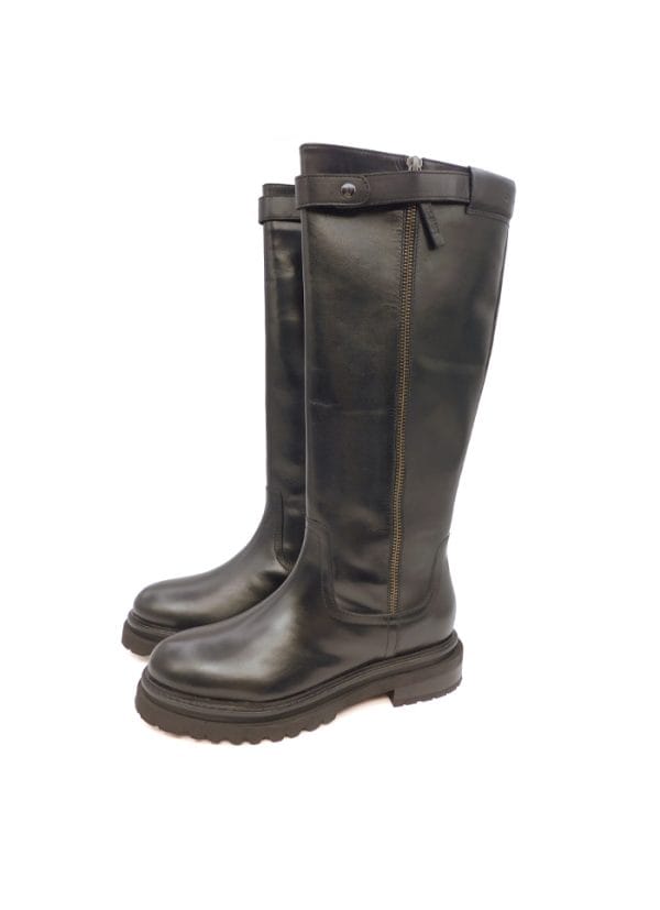Janet Donna Stivale Nero 473 1