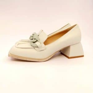 Laurabellariva Donna Mocassino Avorio 7781 1