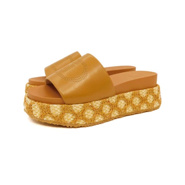 Liu Jo Donna Ciabatta Cuoio Ex014 1