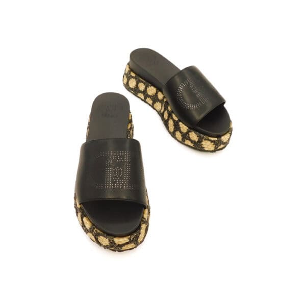 Liu Jo Donna Ciabatta Nero Ex014 1