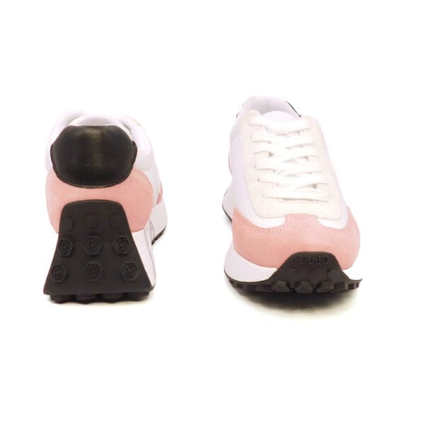 Liu Jo Donna Sneaker Bianco Rosa Ba3099 2