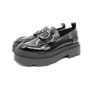 Liujo Donna Mocassino Nero Sf4069 1