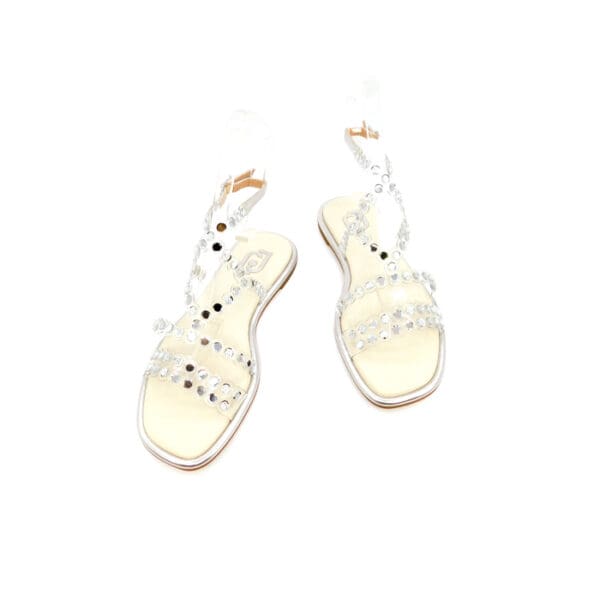 Liujo Donna Sandalo Argento Sa4181 3