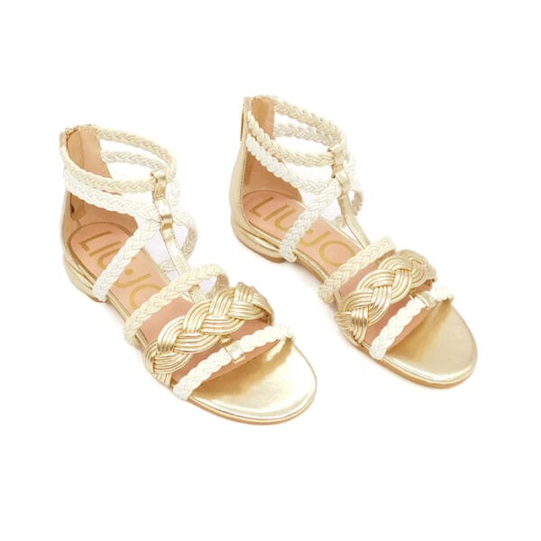 Liujo Donna Sandalo Platino Sa3097 3