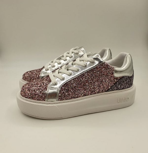 Liujo Donna Sneaker Glitter Tx114 1