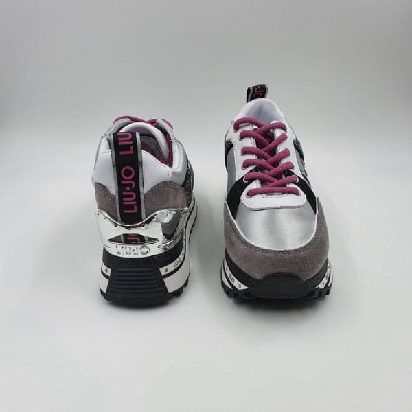Liujo Donna Sneaker Grigiobianco Px137e21 2
