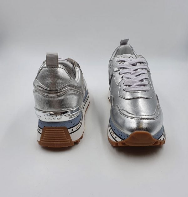 Liujo Donna Sneakers Argento P0231 2