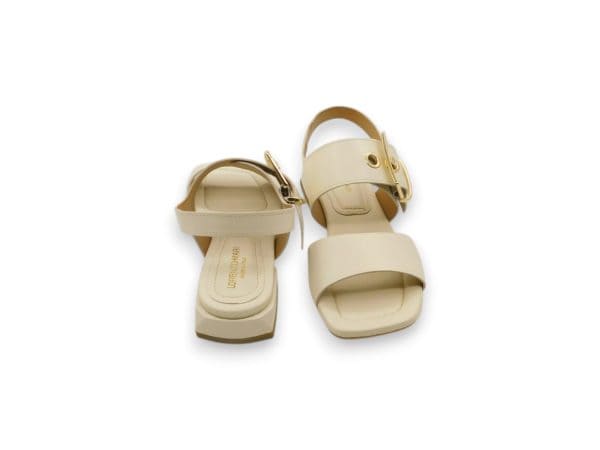 Lorenzomari Donna Sandalo Panna Fior13 3