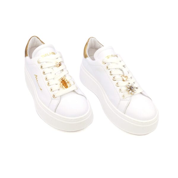 Meline Donna Sneaker Bianco Wt6 3