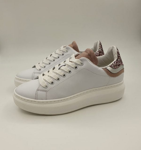 Meline Donna Sneaker Rosa No1606 1