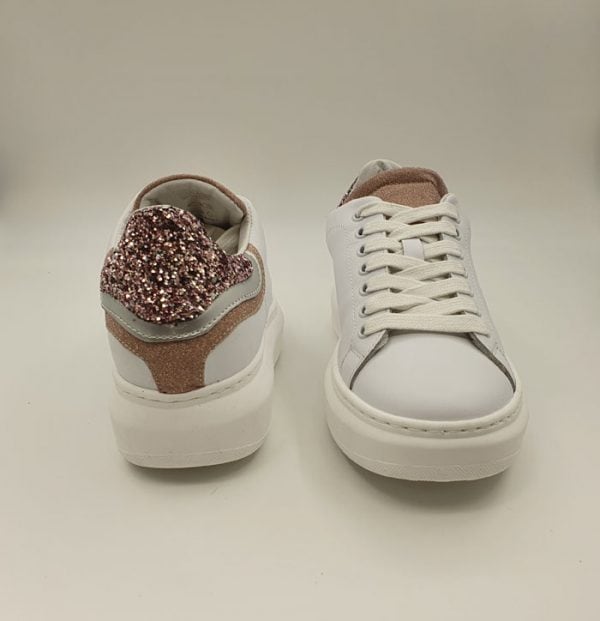 Meline Donna Sneaker Rosa No1606 2
