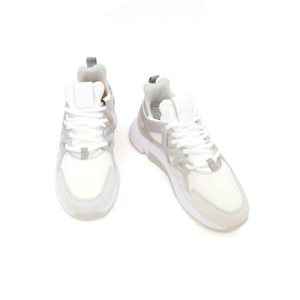 Munich Donna Sneakers Bianco Argento 4172067 3