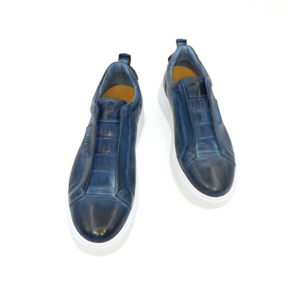 Pawelks Uomo Pantofola Blu 25303 2