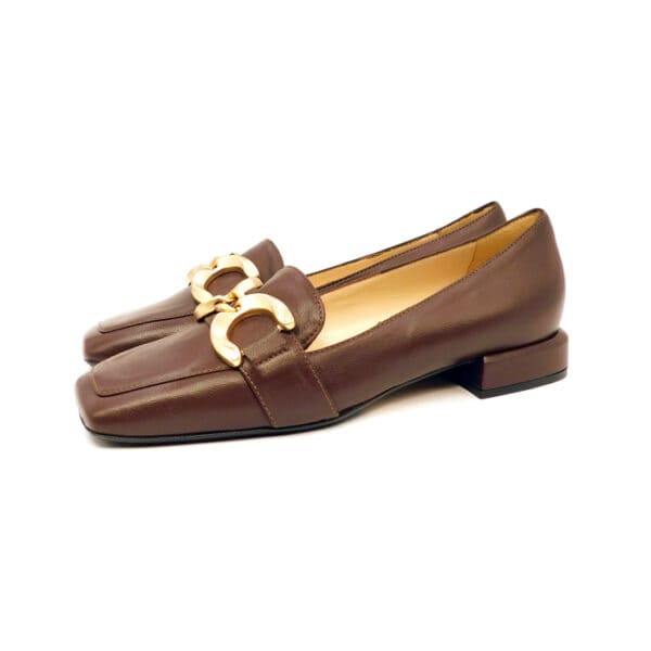 Pitti Donna Mocassino Mogano 16107 1