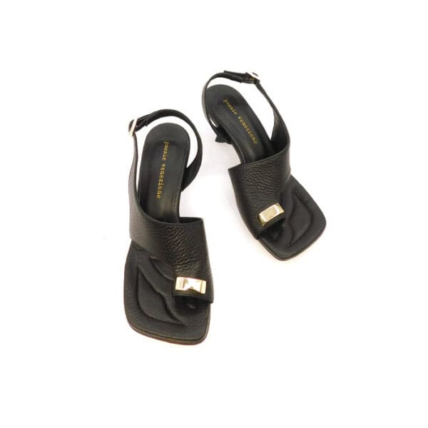 Poesie Veneziane Donna Sandalo Nero 552 3