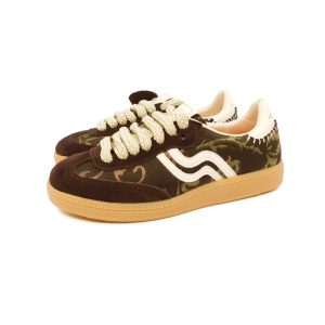 Primabase Donna Sneaker Marrone 50563 1