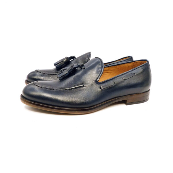 Rennella Uomo Mocassino Blu 1840 1