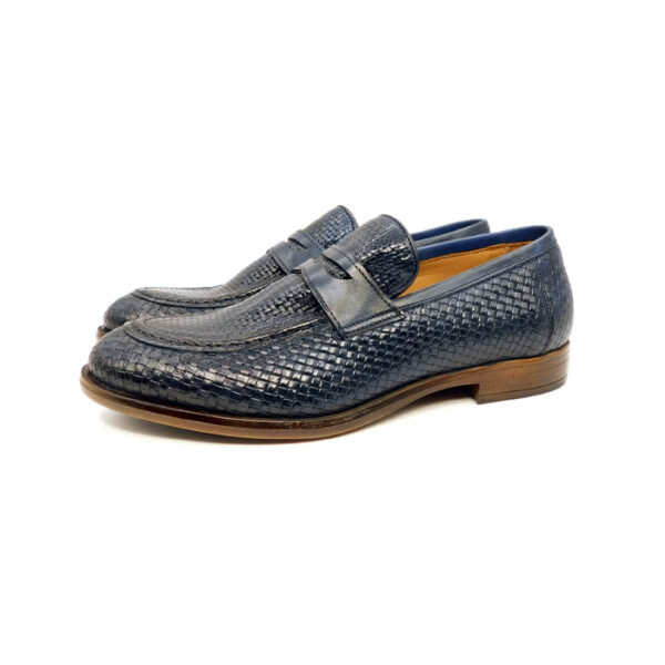 Rennella Uomo Mocassino Blu 7056 1