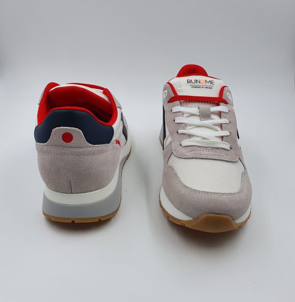 Run2me Uomo Sneaker Bianco 2