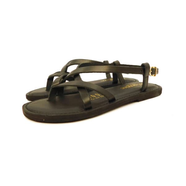Salentine Donna Sandalo Nero 1088 1