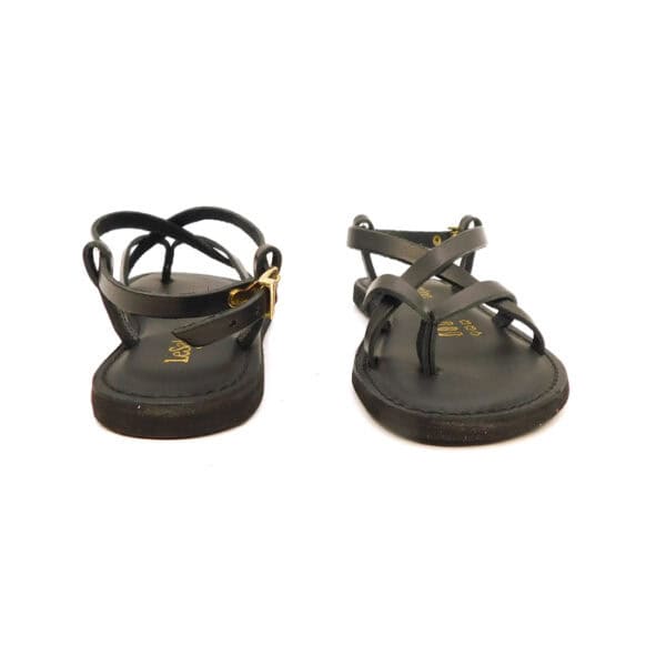 Salentine Donna Sandalo Nero 1088 2