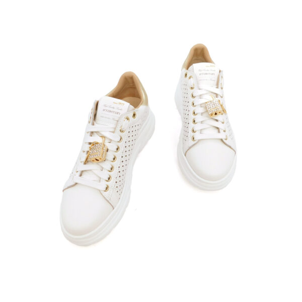 Stokton Donna Sneaker Bianco 893for 3