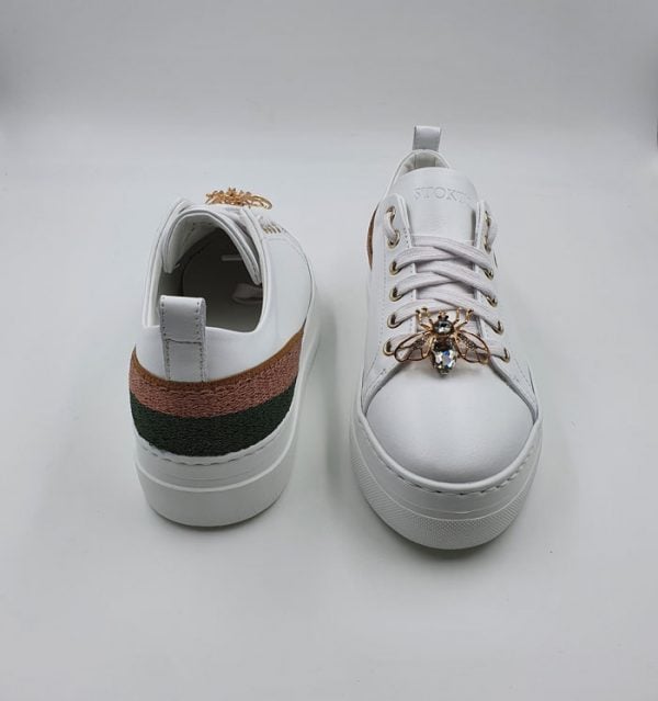 Stokton Donna Sneaker Bianco 955d 2
